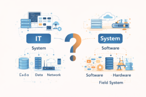 ITとシステムの違いを説明できますか？